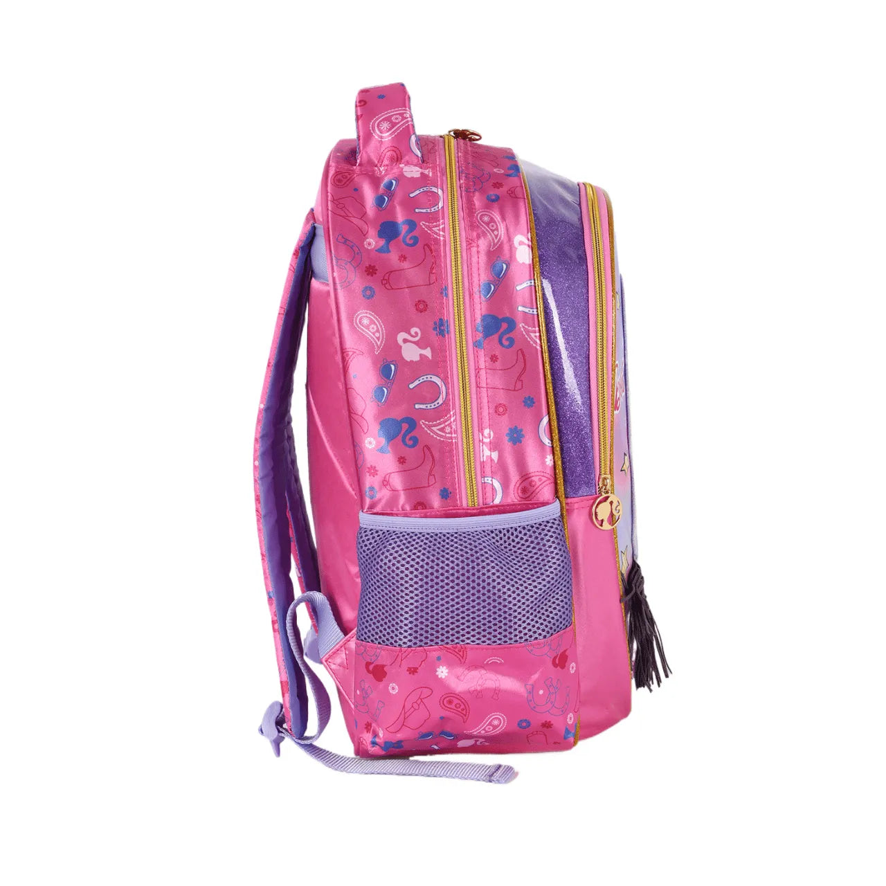 Mochila de Costas Barbie Country Rosa Alça Reforçada