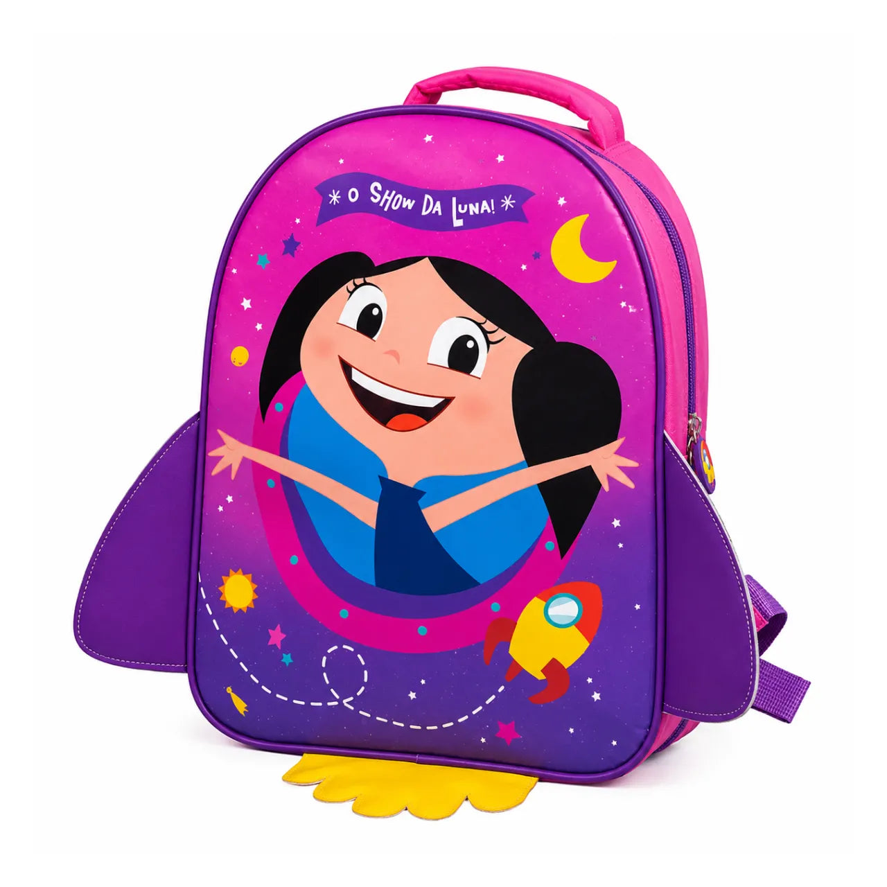 Mochila de Costas Baby Show da Luna Foguete