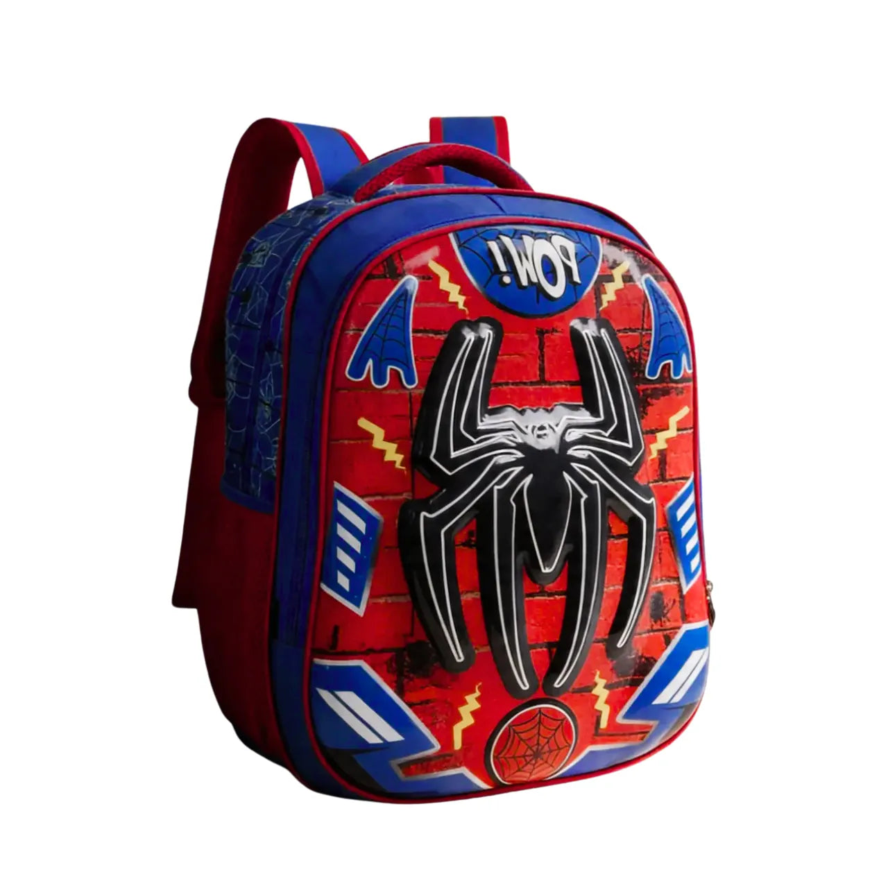 Mochila de Costas Aranha Ponto Verde Escolar Infantil