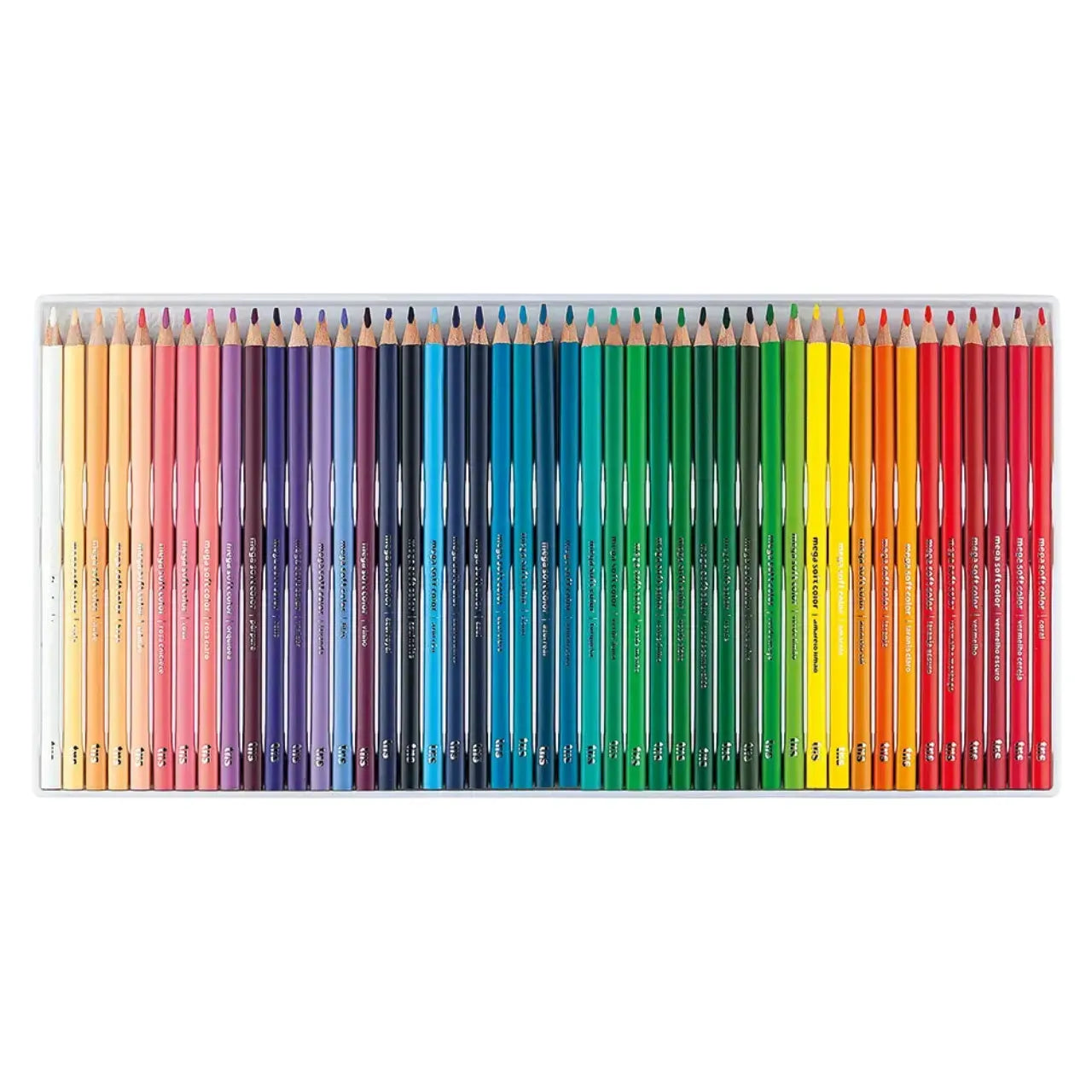 Lápis de Cor 120 Cores 90 Lápis Tris Mega Soft Color