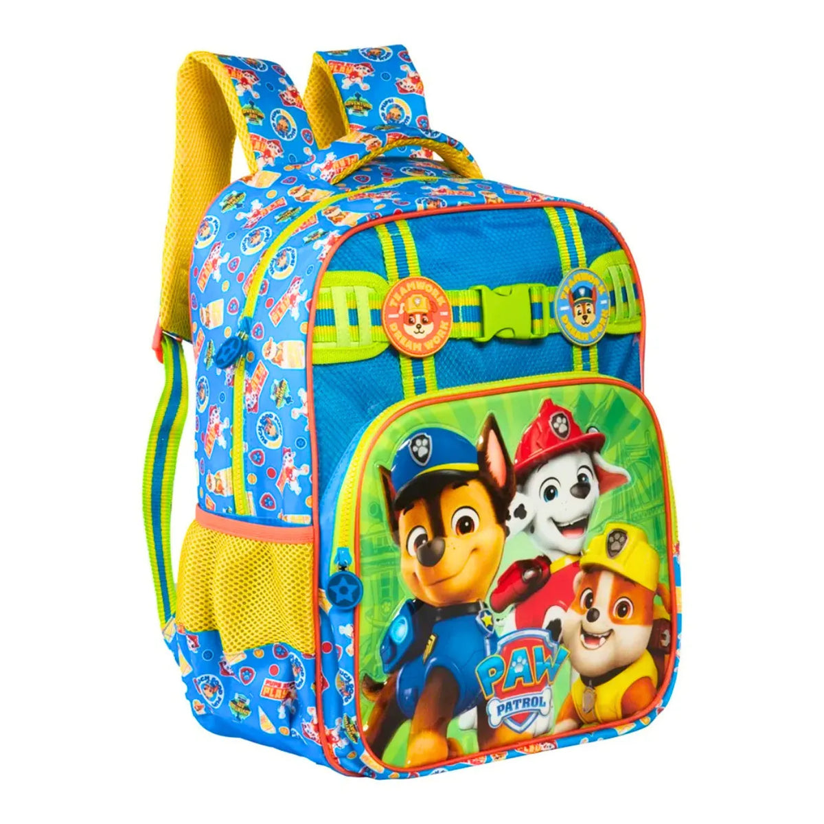 Mochila de Costas Patrulha Canina Verde Infantil Xeryus