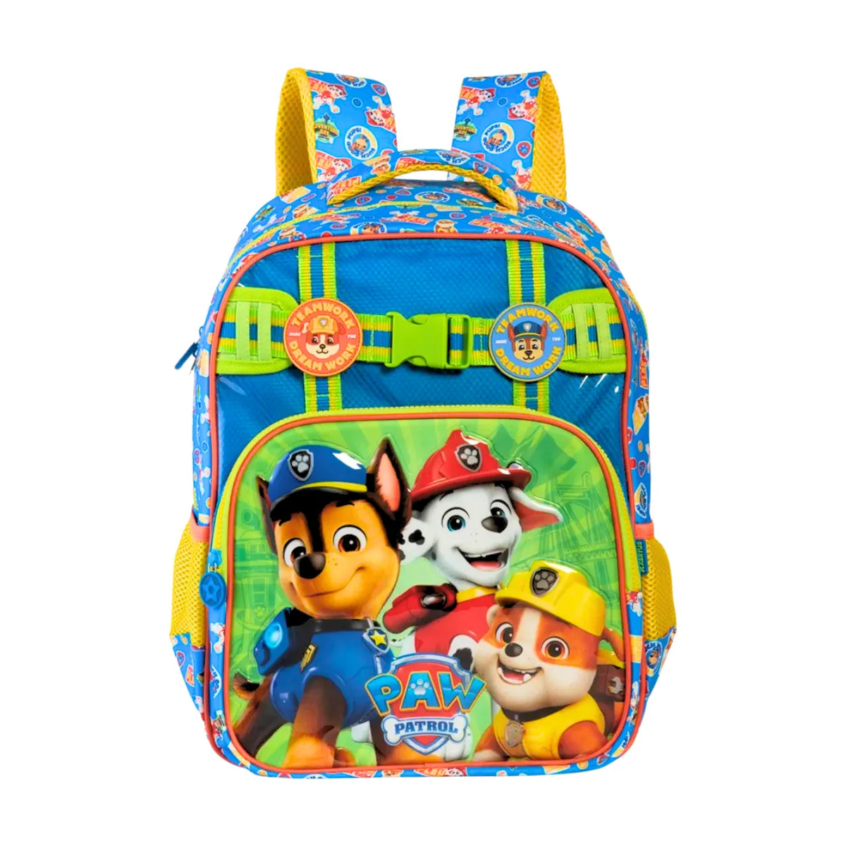 Mochila de Costas Patrulha Canina Verde Infantil Xeryus