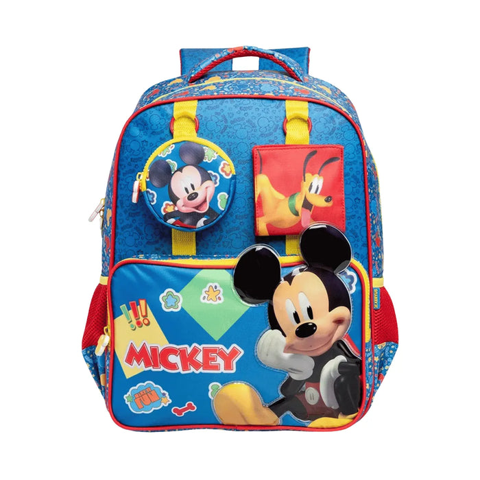 Mochila de Costas Mickey Mouse Azul Infantil Xeryus