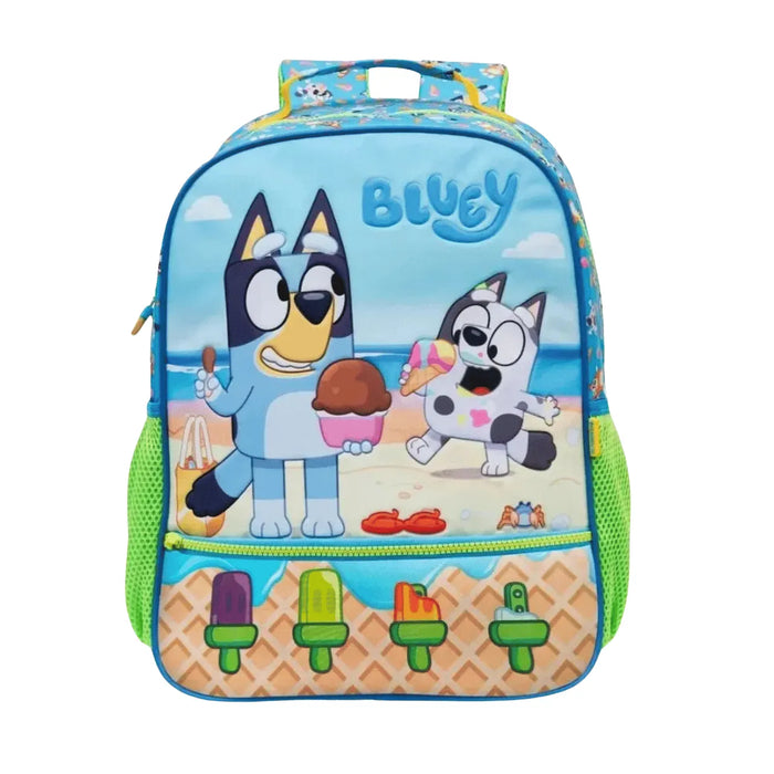 Mochila de Costas Bluey Sorvete Verde Infantil Xeryus