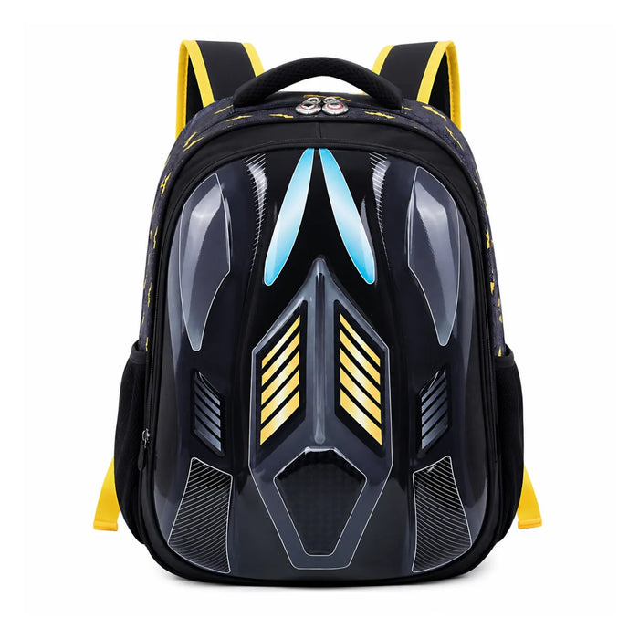 Mochila de Costas Batmóvel 3d Preta Infantil Ponto Verde