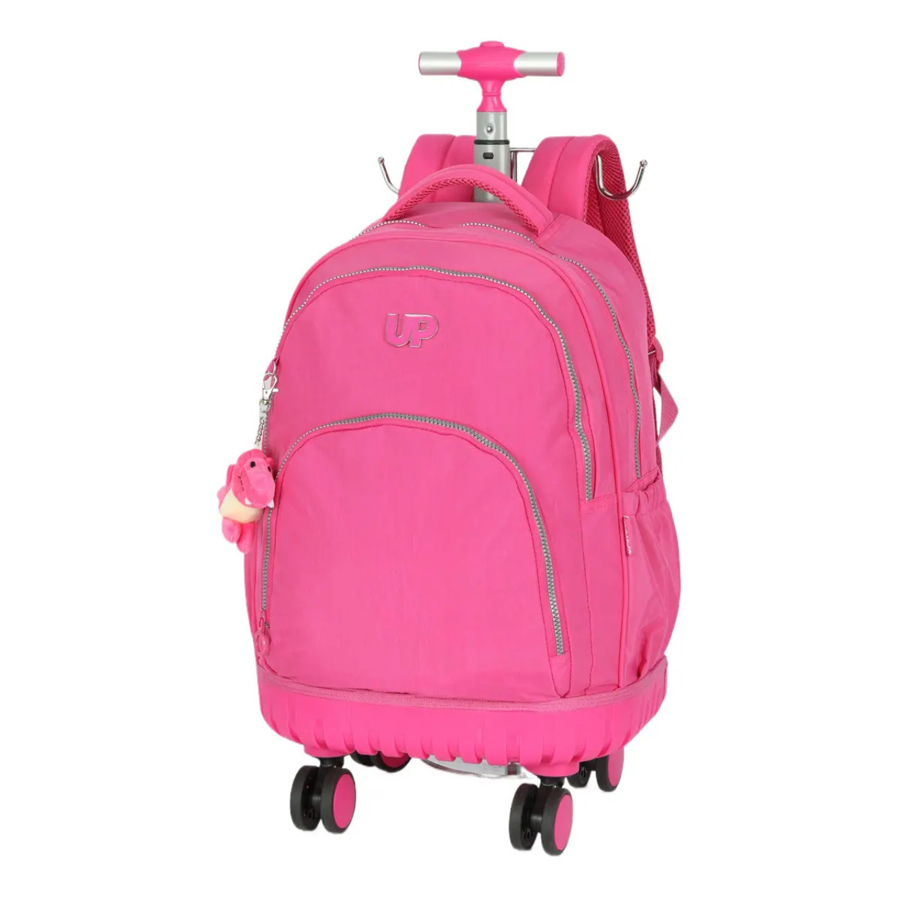 Mochila de Rodinha Escolar up4you Rosa Luxcel