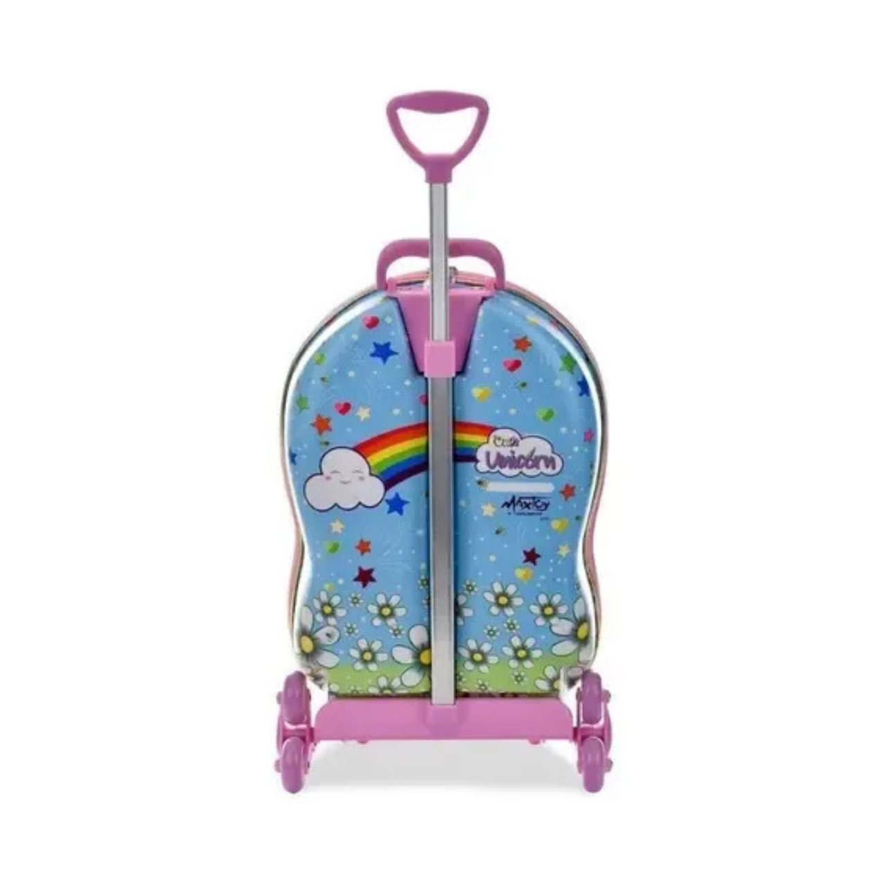 Kit Mochila e Lancheira Diplomata Cute Unicórnio