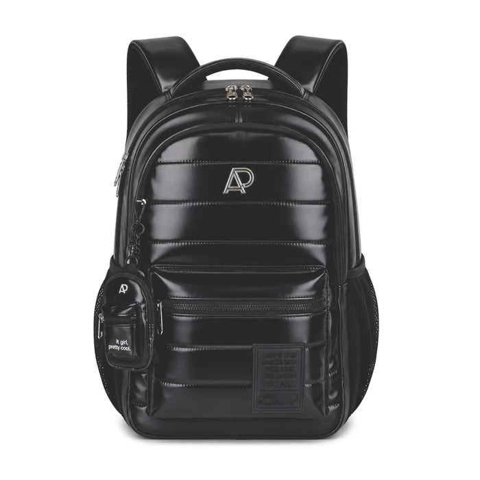 Mochila de Costas Preta Alice Palucci