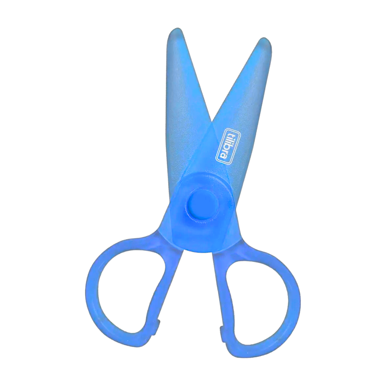 Tesoura Escolar Plástica Tilibra Azul
