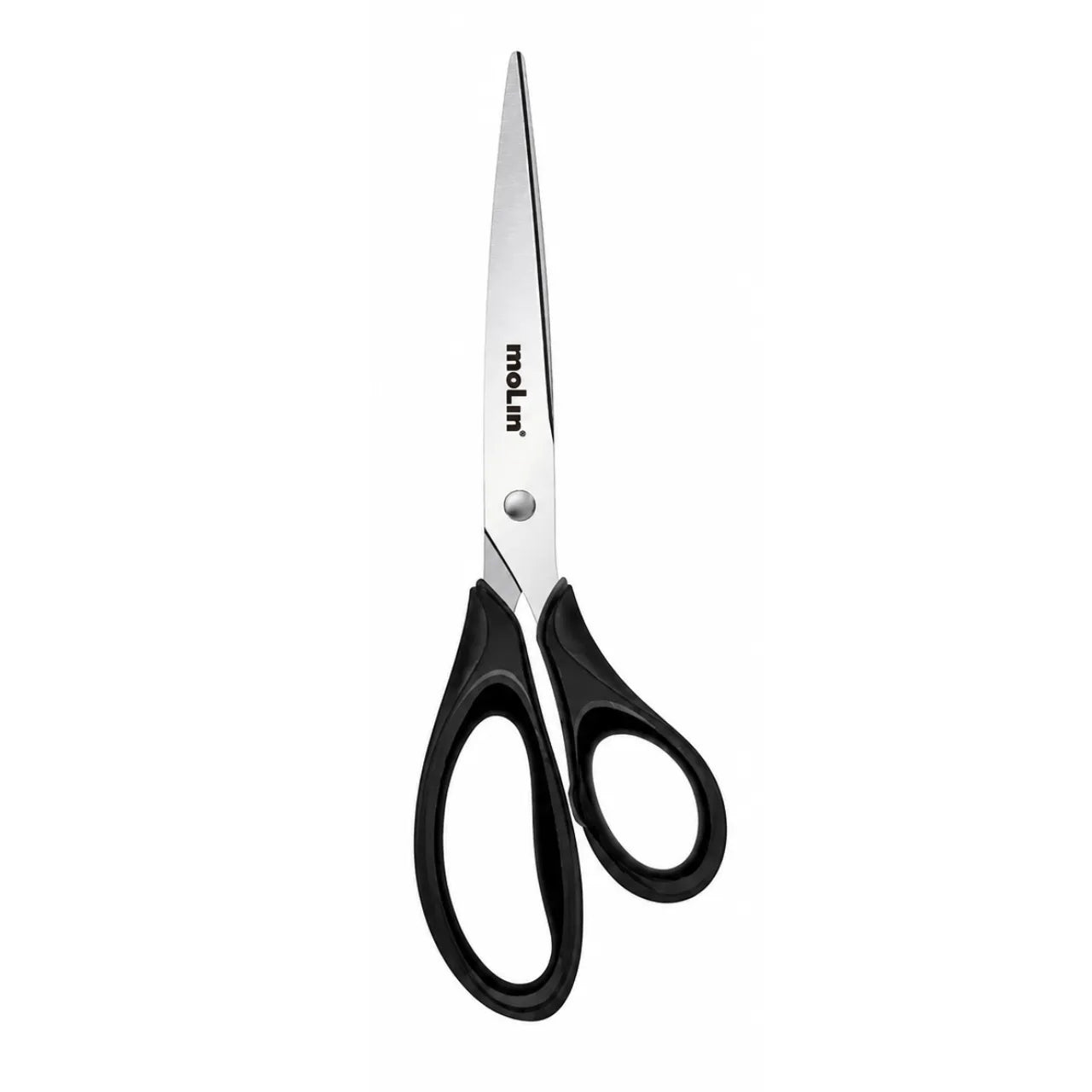 Tesoura Office Preta 21cm Molin Aço Inox