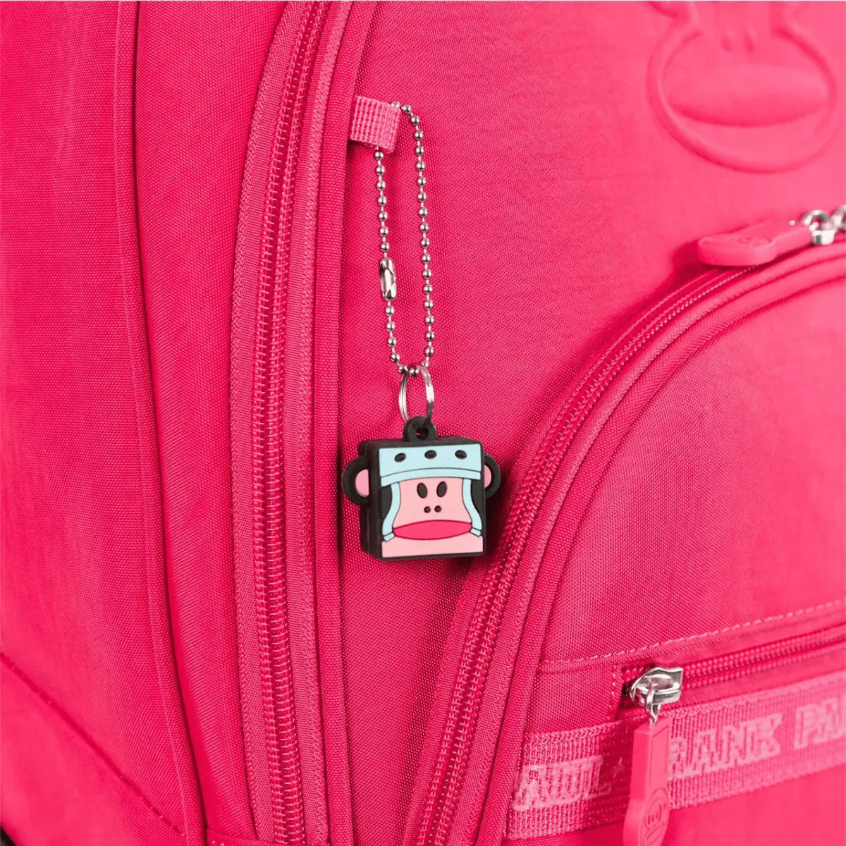 Mochila De Rodas Mega Rodas Paul Frank Pink Sestini