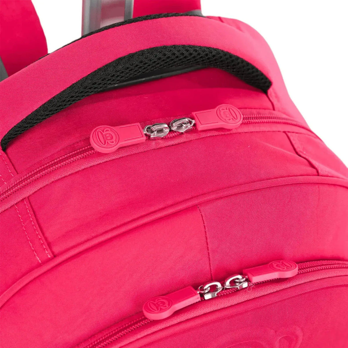 Mochila De Rodas Mega Rodas Paul Frank Pink Sestini