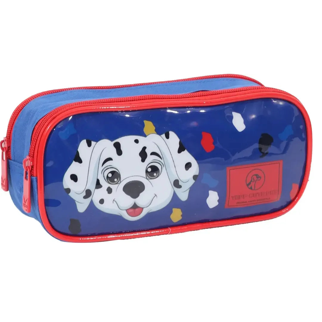 Kit Escolar Masculino Yepp Azul Mochila Rodinha Lancheira Estojo
