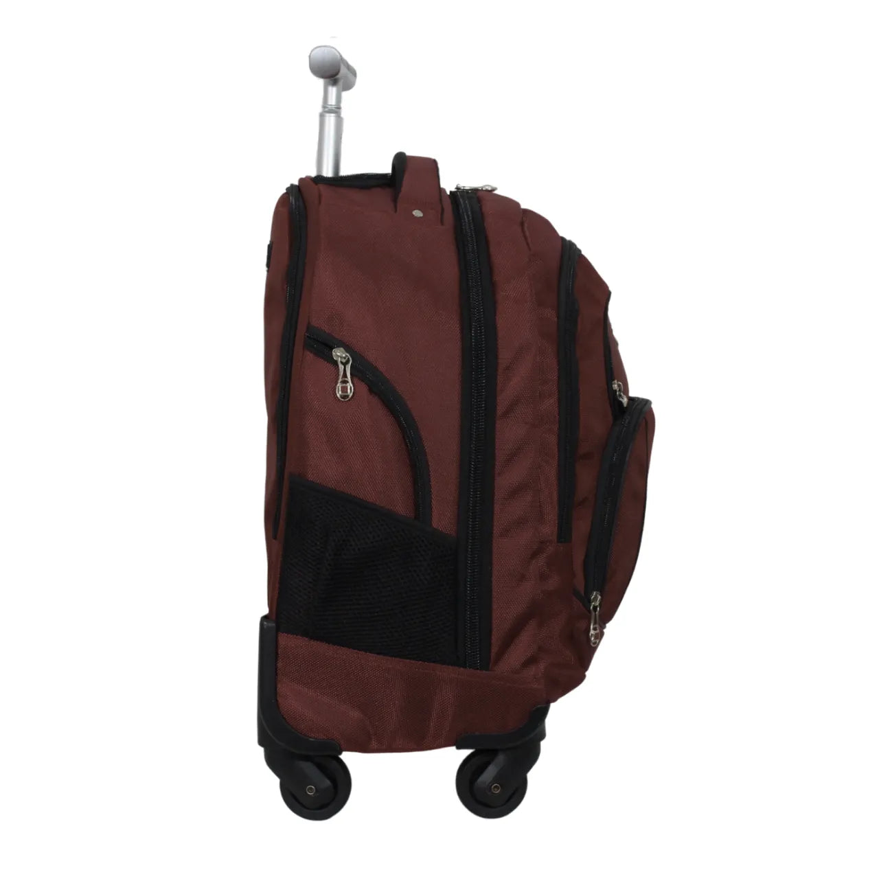 Mochila Juvenil 4 Rodas Marrom Bloonfield Escolar