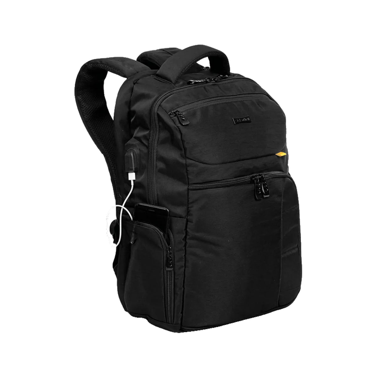 Mochila De Costas G 3 Comp. Laptop C/ Capa de Chuva Preta Sestini