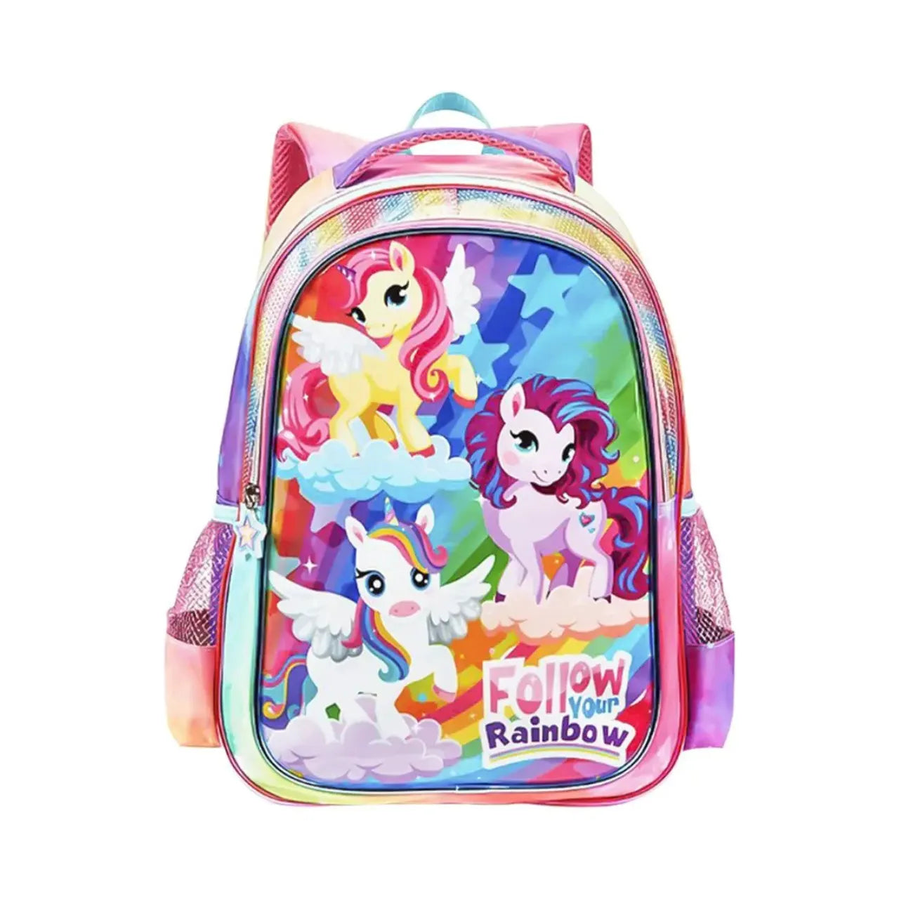 Mochila de Costas Unic Friends Denlex Escolar Infantil