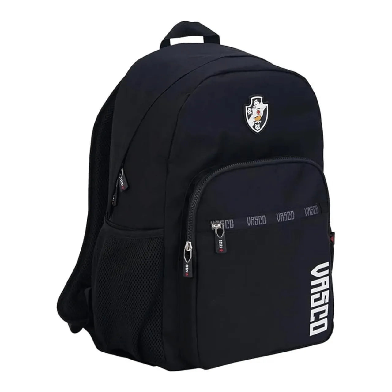 Mochila de Costas Esportiva Vasco Preta Xeryus Escolar e Casual