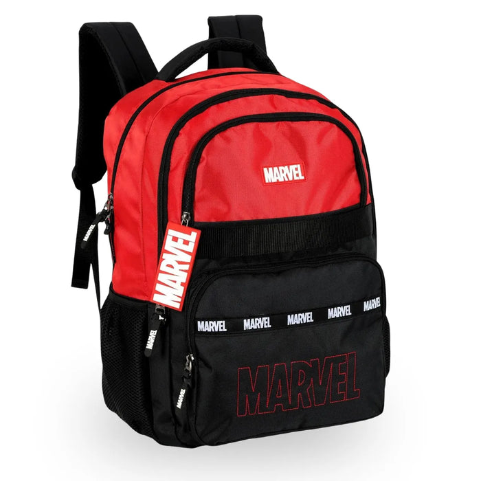 Mochila de Costas Marvel Vermelha Juvenil Luxcel