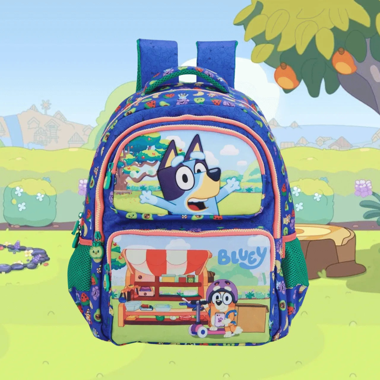 Mochila de Costas 16 Bluey Xeryus Infantil Escolar