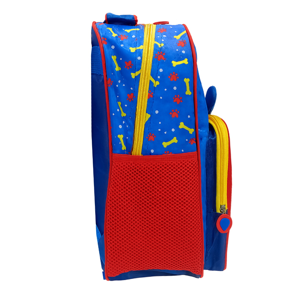 Mochila de Costas Police Pet Azul Ponto Verde