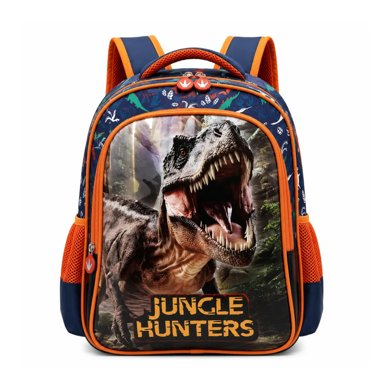 Mochila de Costas Dinossauro Jungle Hunters Laranja