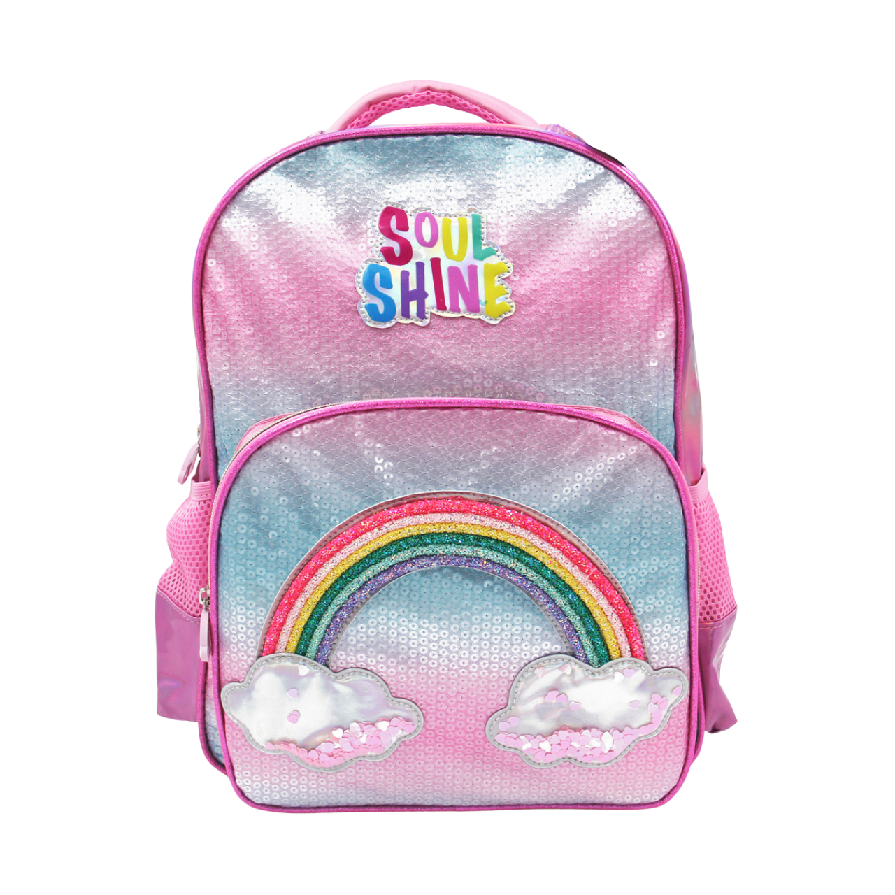 Mochila de Costas Nova Rio Escolar Resistente com Bolso Frontal