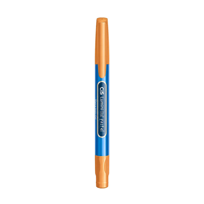 Marca Texto em Gel Cis Pastel Laranja