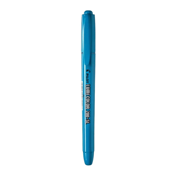 Marcador de Texto Azul Neon Lumi Color Pilot