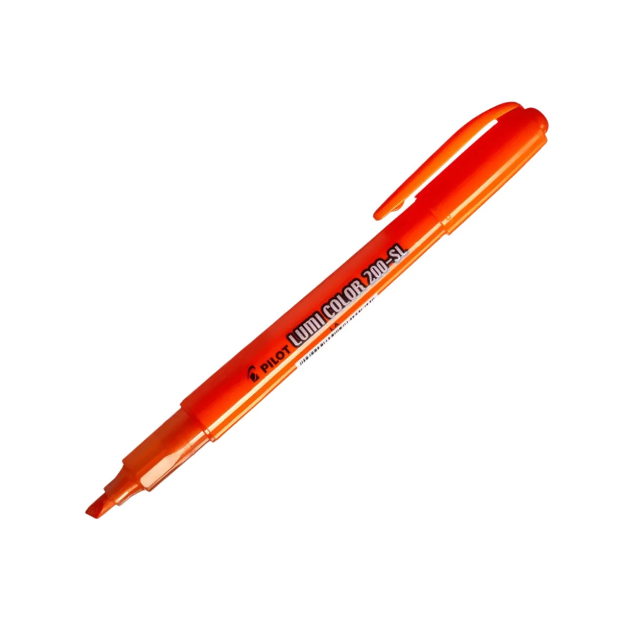 Marcador de Texto Laranja Neon Lumi Color Pilot