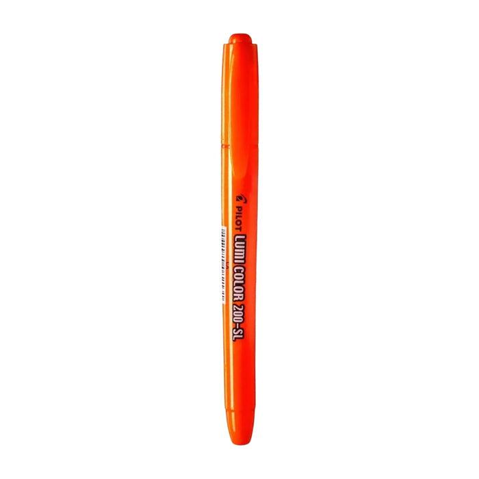 Marcador de Texto Laranja Neon Lumi Color Pilot