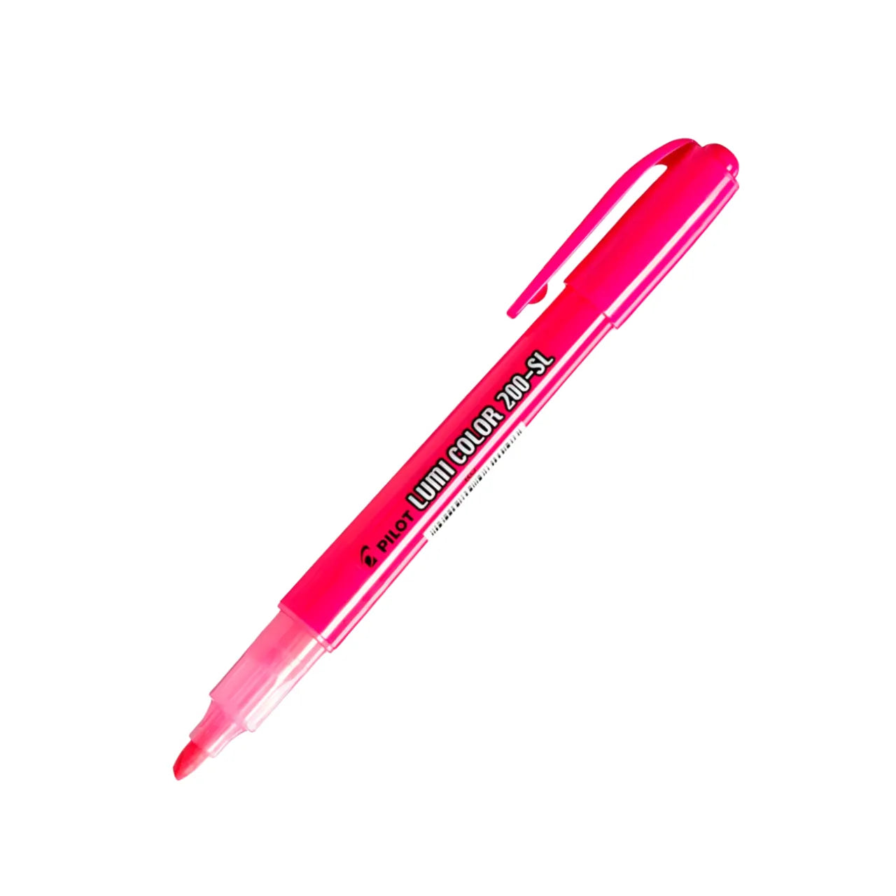 Marcador de Texto Rosa Neon Lumi Color Pilot