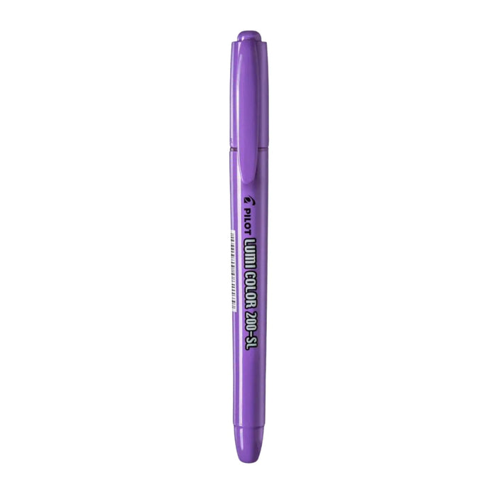 Marcador de Texto Roxo Neon Lumi Color Pilot