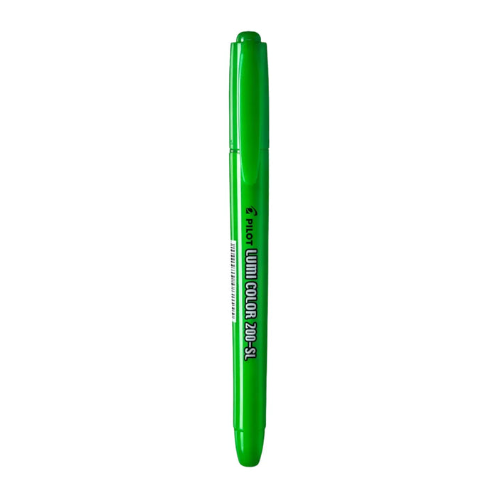 Marcador de Texto Verde Neon Lumi Color Pilot