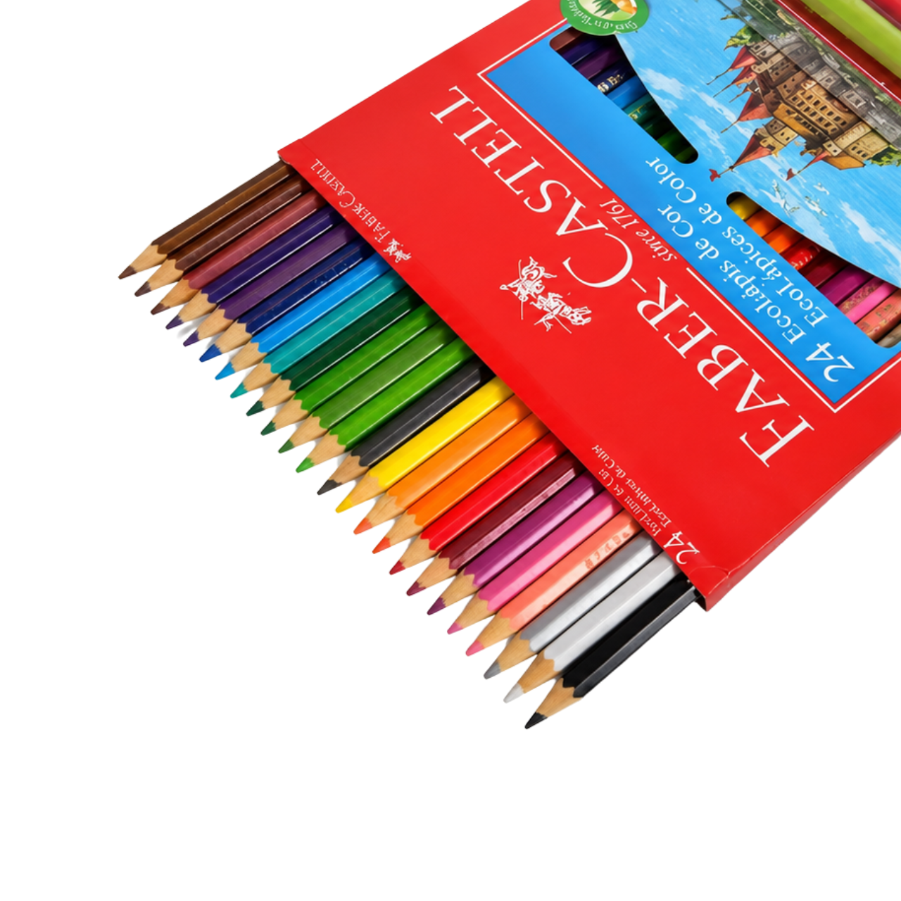 Lápis de Cor Faber Castell 24 Cores