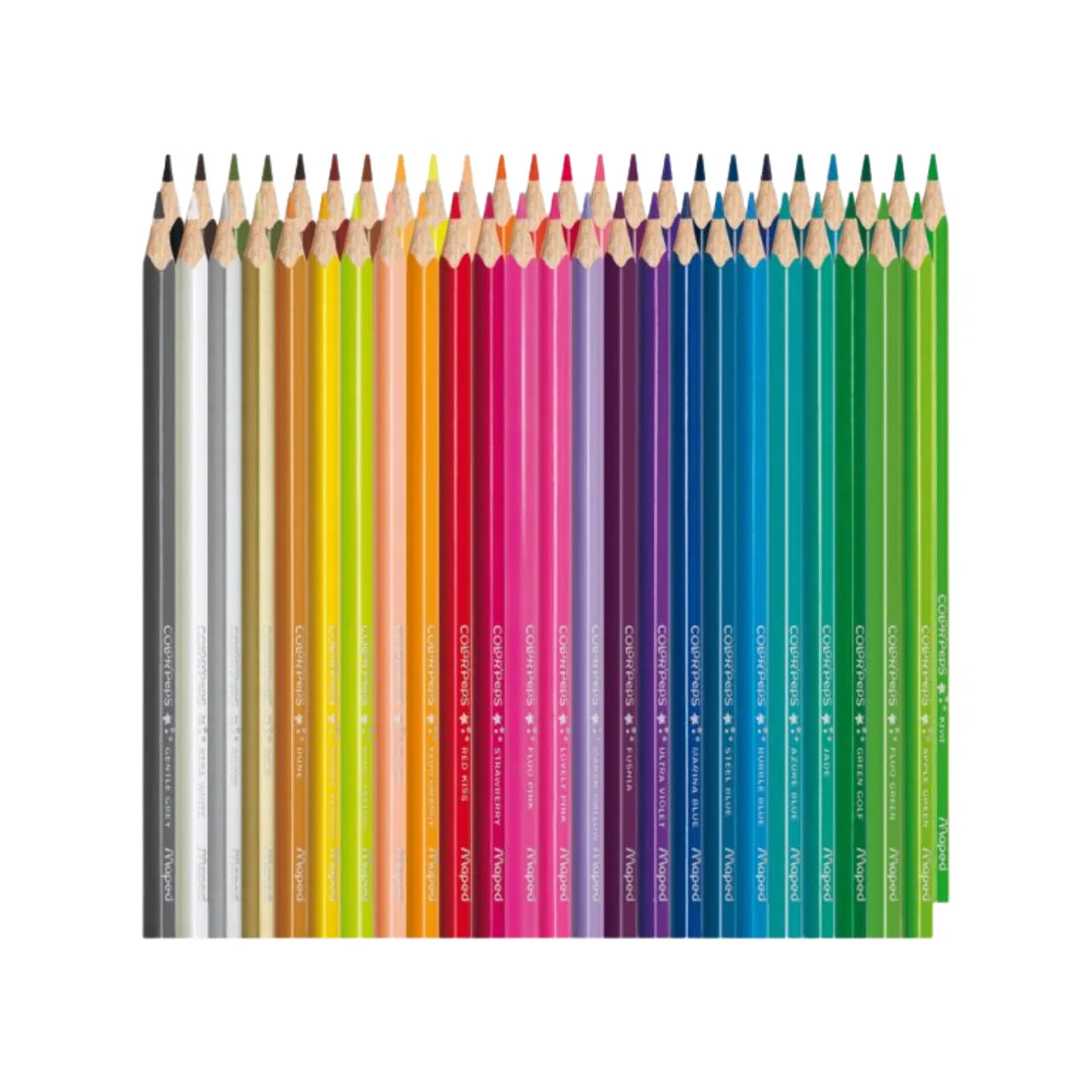Lápis de Cor Triangular 48 Cores Maped ColorPeps Star
