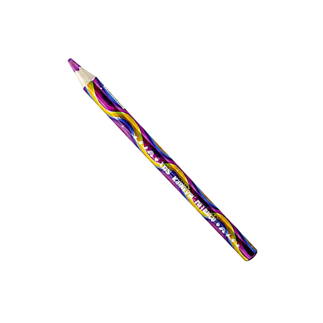 Lápis de Cor Jumbo Rainbow Metálico Tris