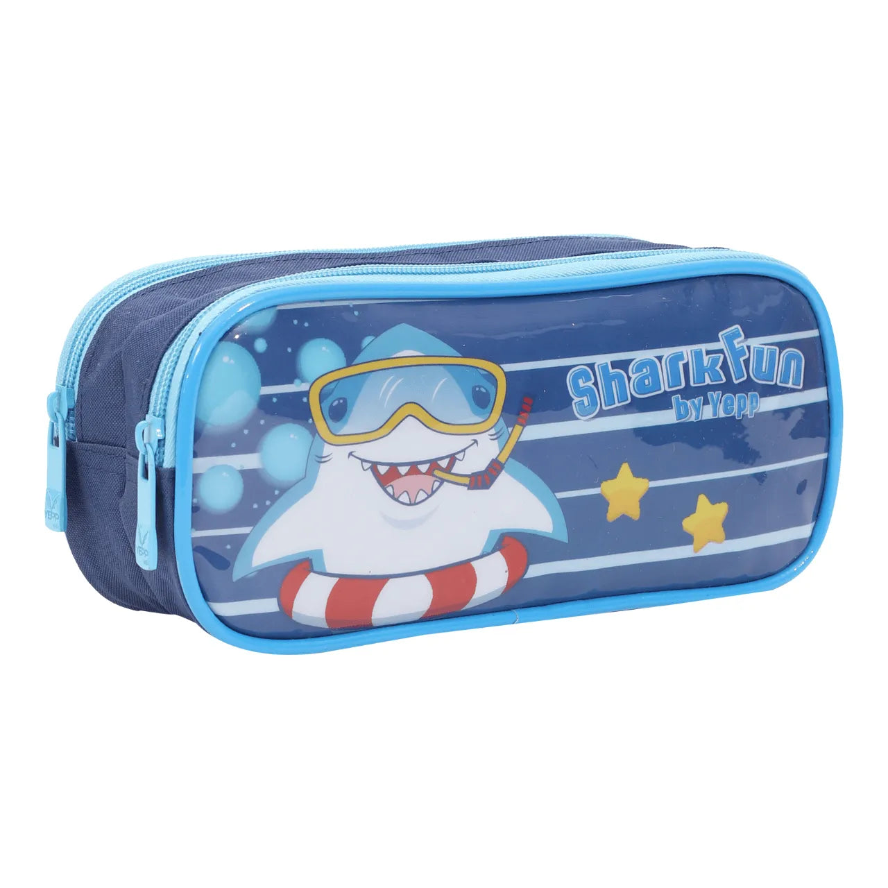 Kit Mochila de Rodinha Masculina Azul Escuro Yepp Escolar