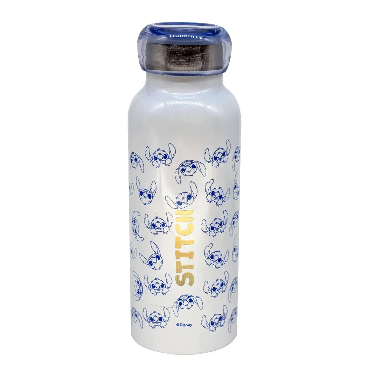Garrafa Bubble Inox 500ml Zona Criativa Stitch Holográfico