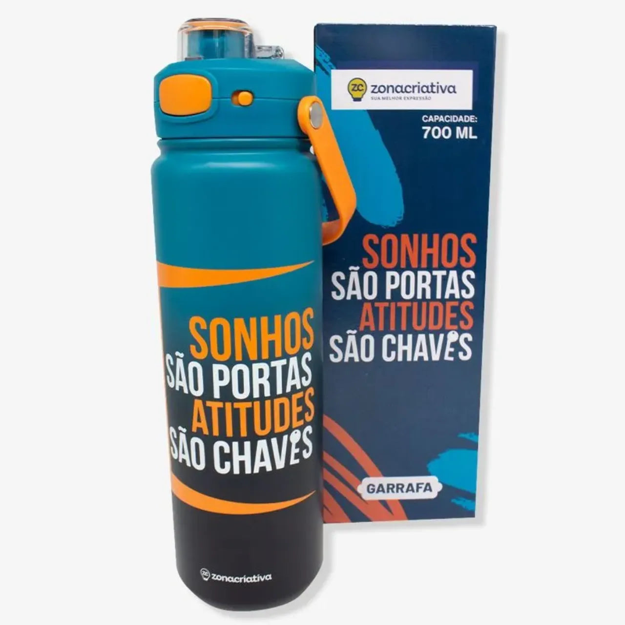 Garrafa Térmica Excalibur 700ml Zona Criativa Sonhos