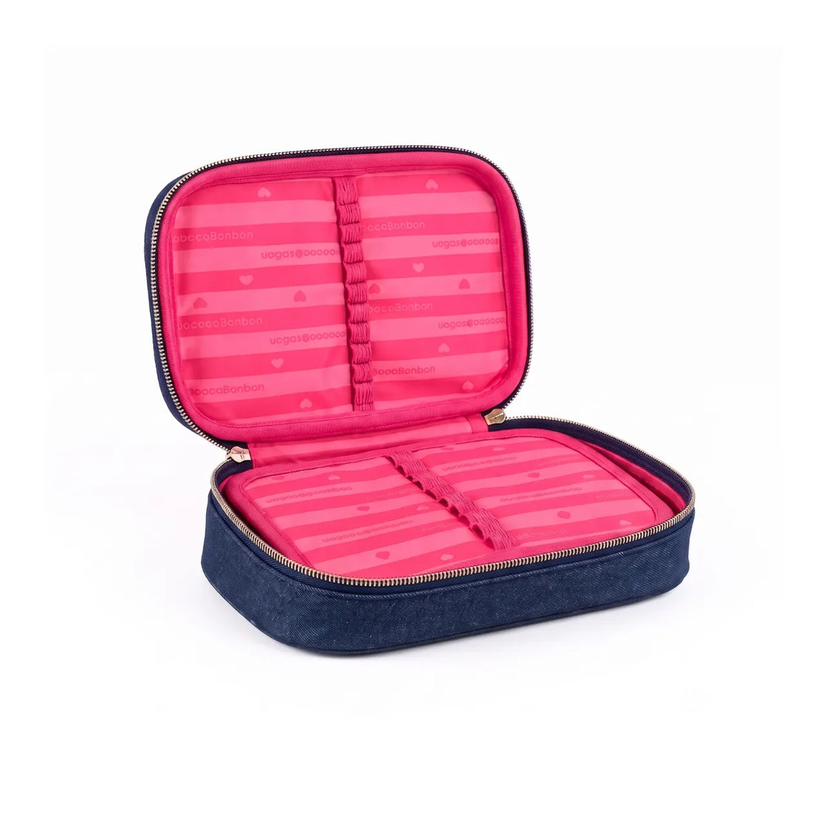 Estojo Box Jeans Azul Rebecca Bonbon Clio