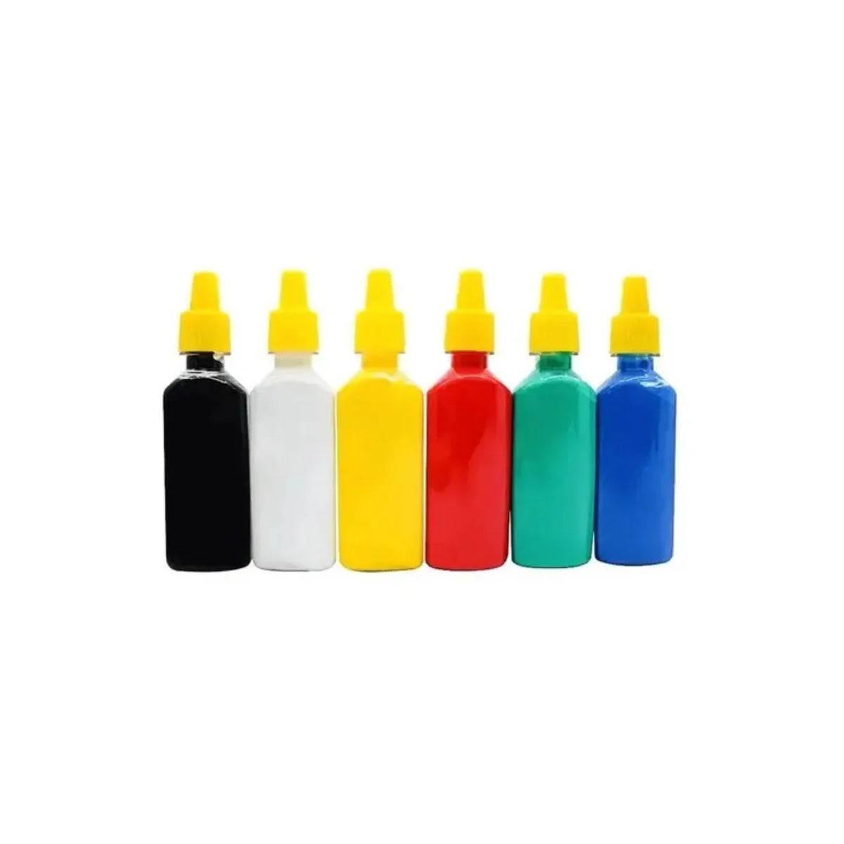 Kit Cola Colorida 23g 6 Cores Abelinhas Acrilex