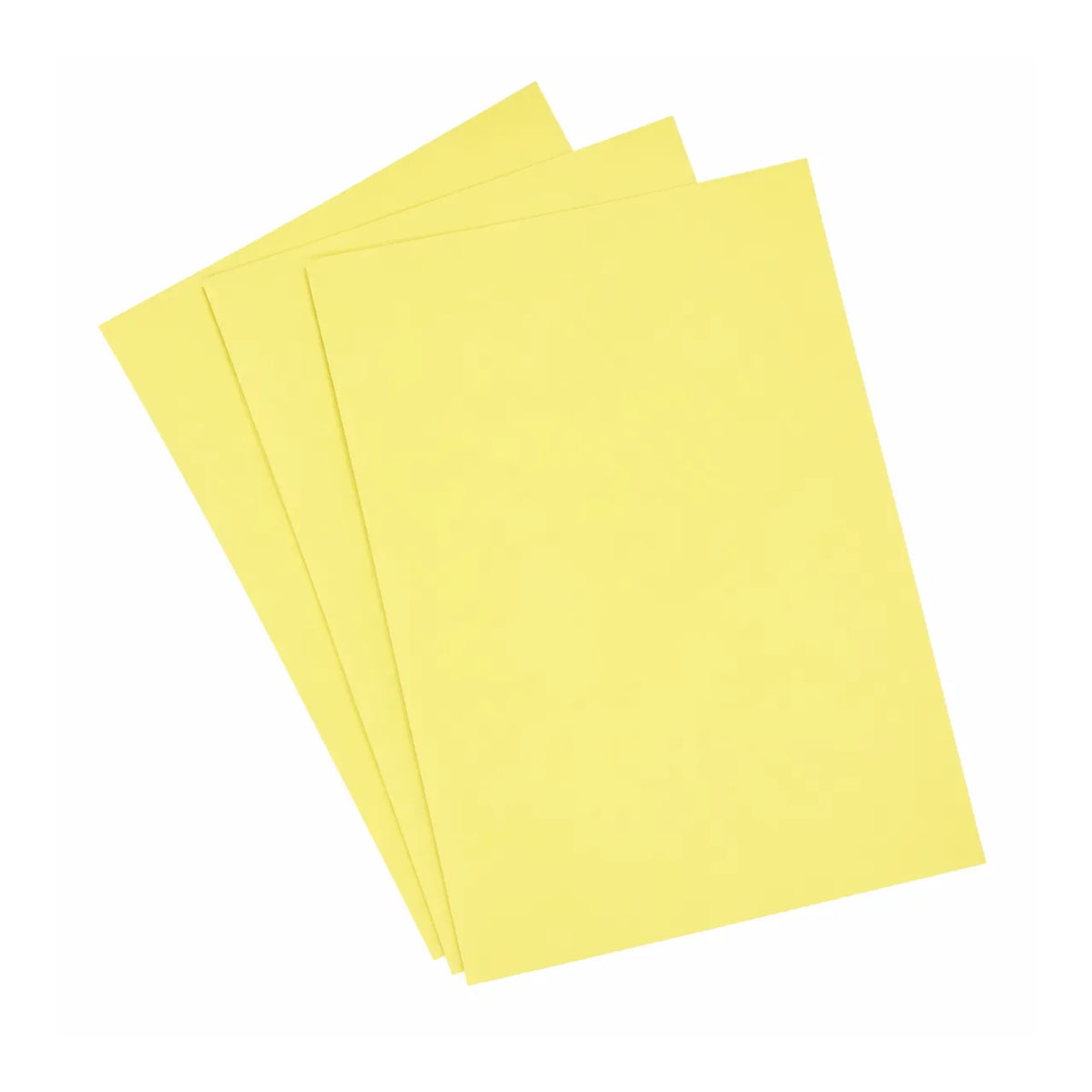 Papel Chamequinho A4 Amarelo 75g 100 Folhas Chame
