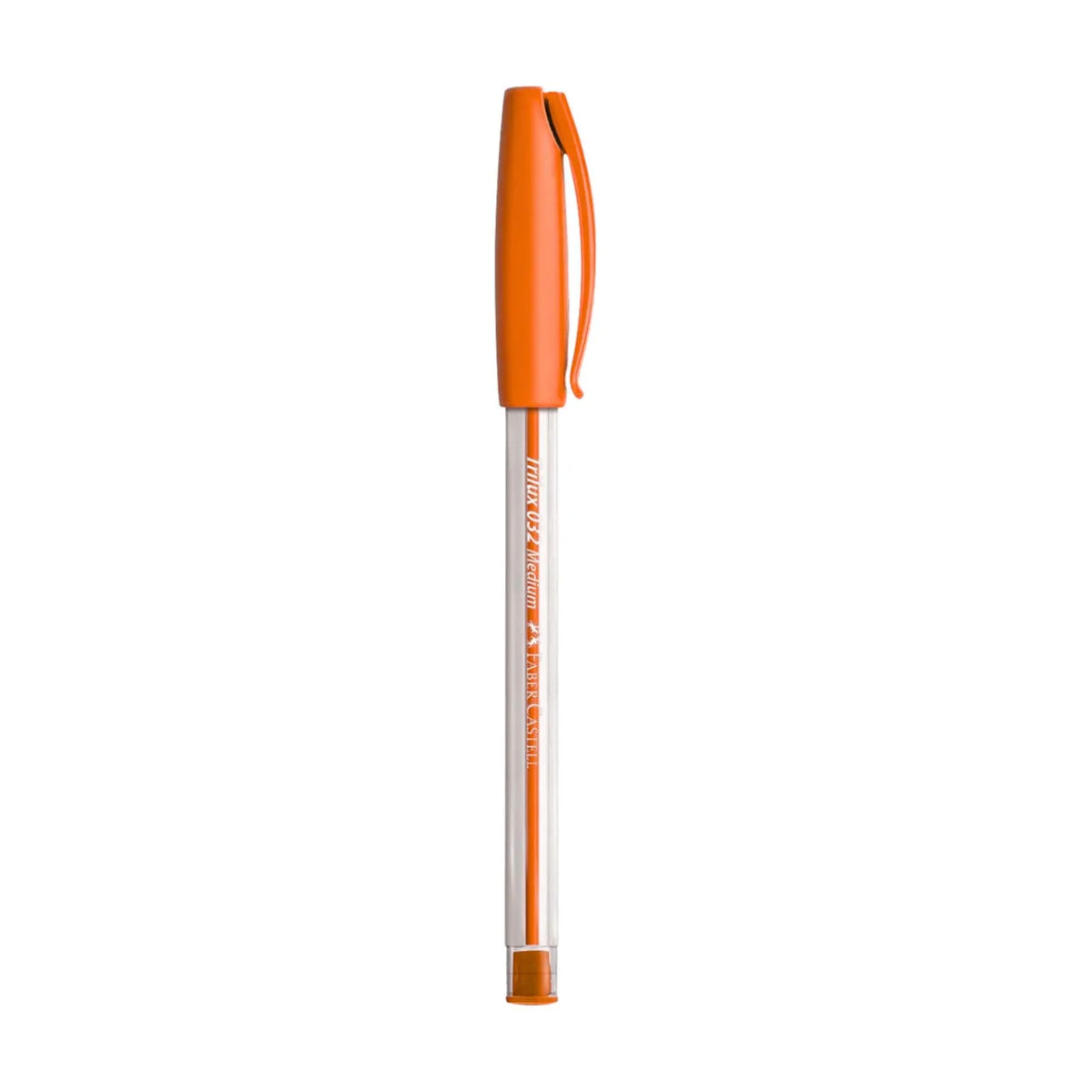 Caneta Esferográfica Trilux 032 Laranja 1.0mm Faber-Castell