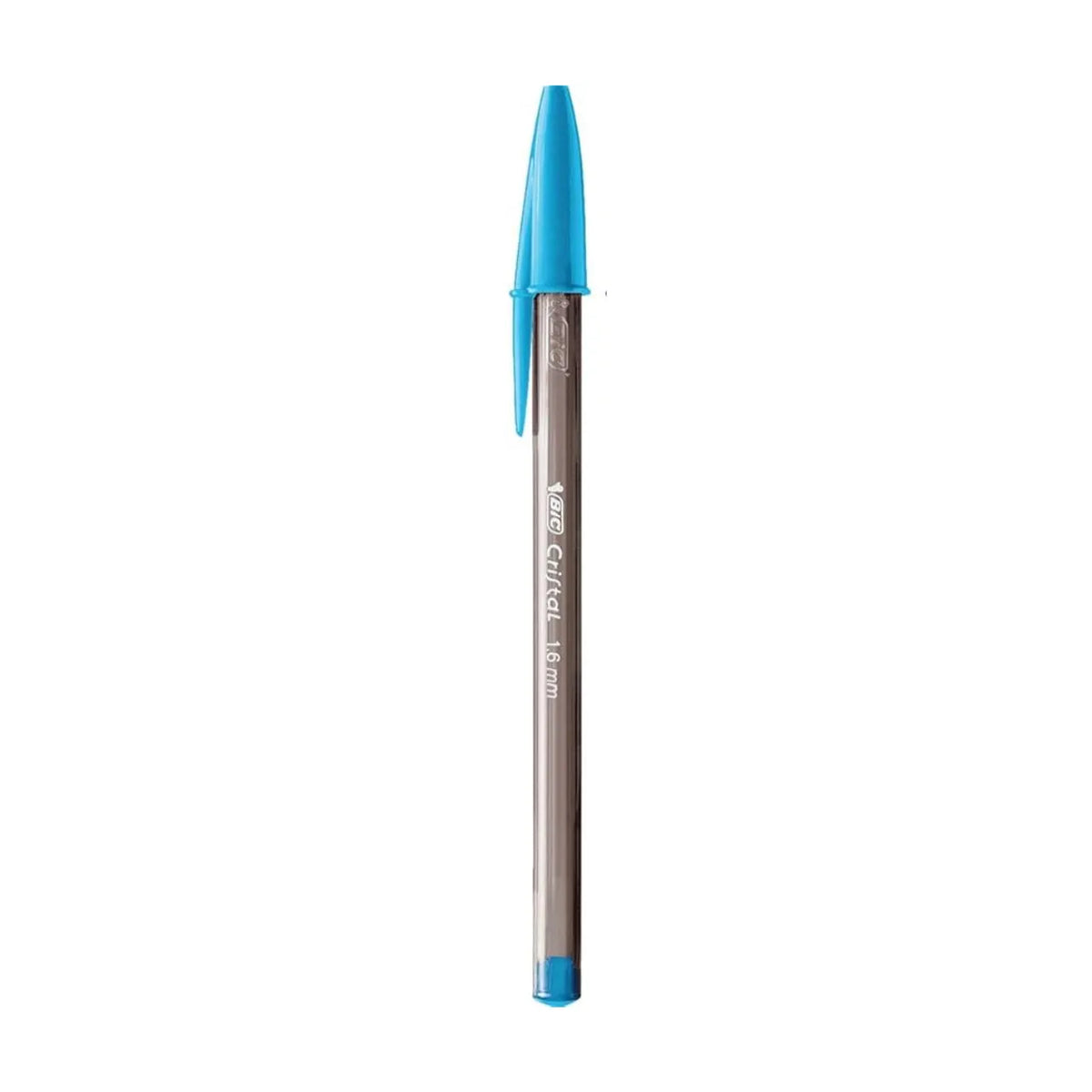 Caneta Esferográfica Cristal Bold Azul Turquesa Bic 1,6mm