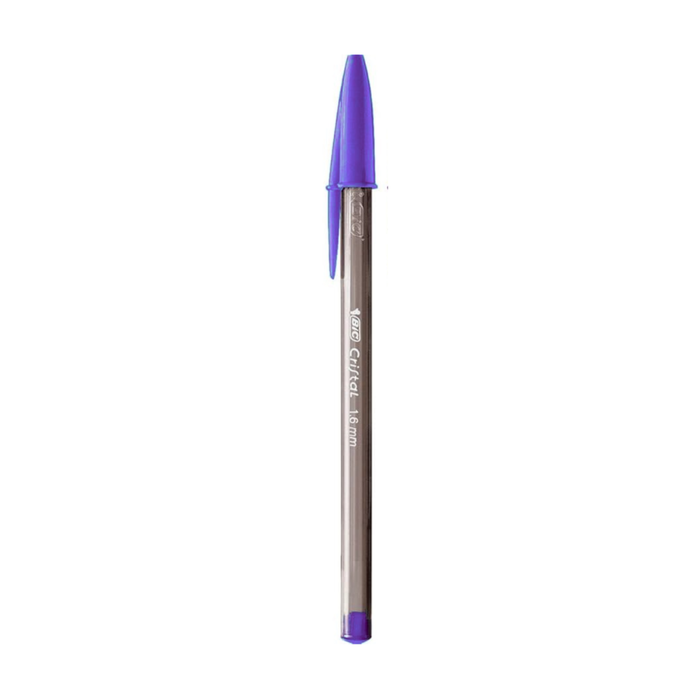 Caneta Esferográfica Cristal Bold Roxa Violeta Bic 1,6mm