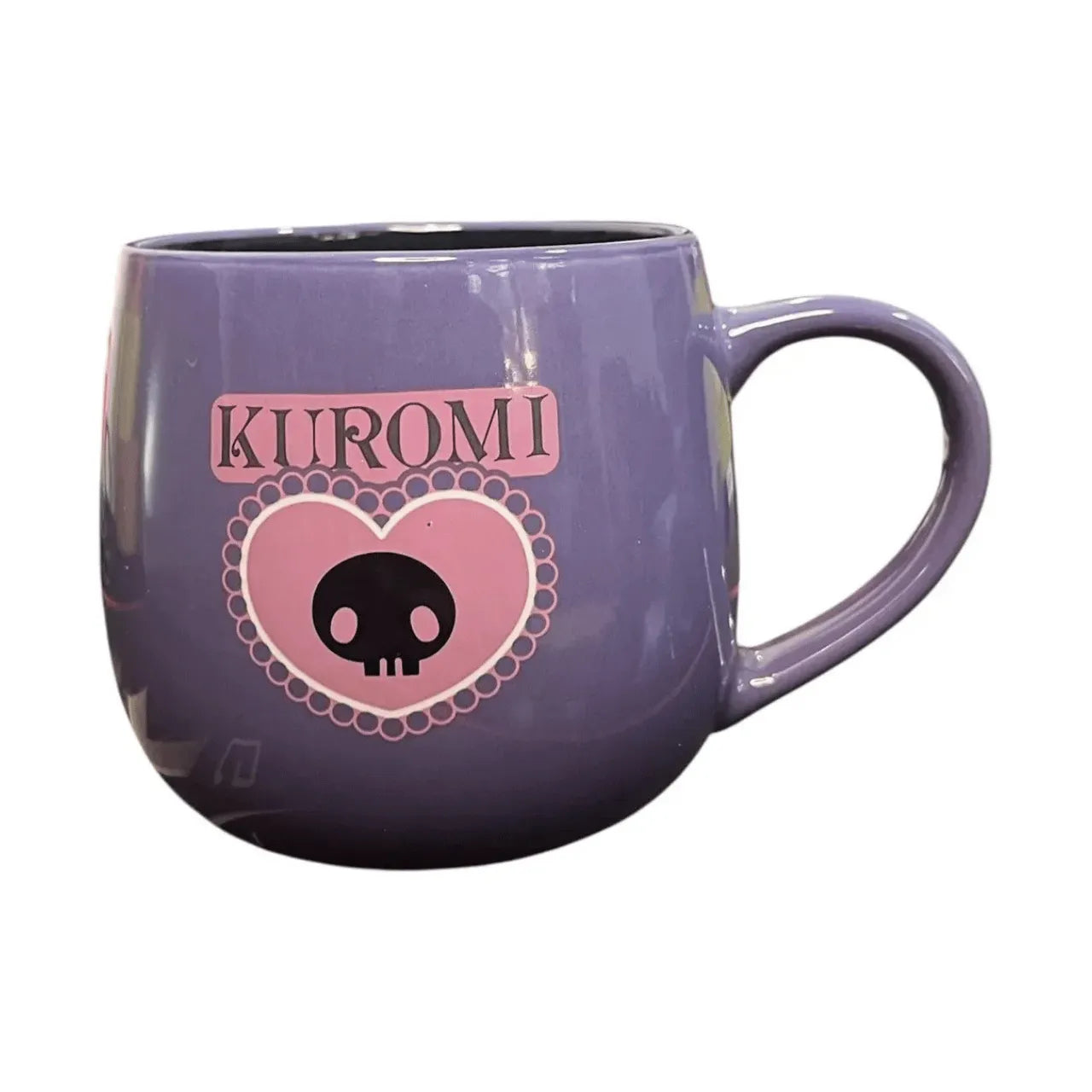 Caneca Cerâmica Maggie 400ml Zona Criativa Kuromi