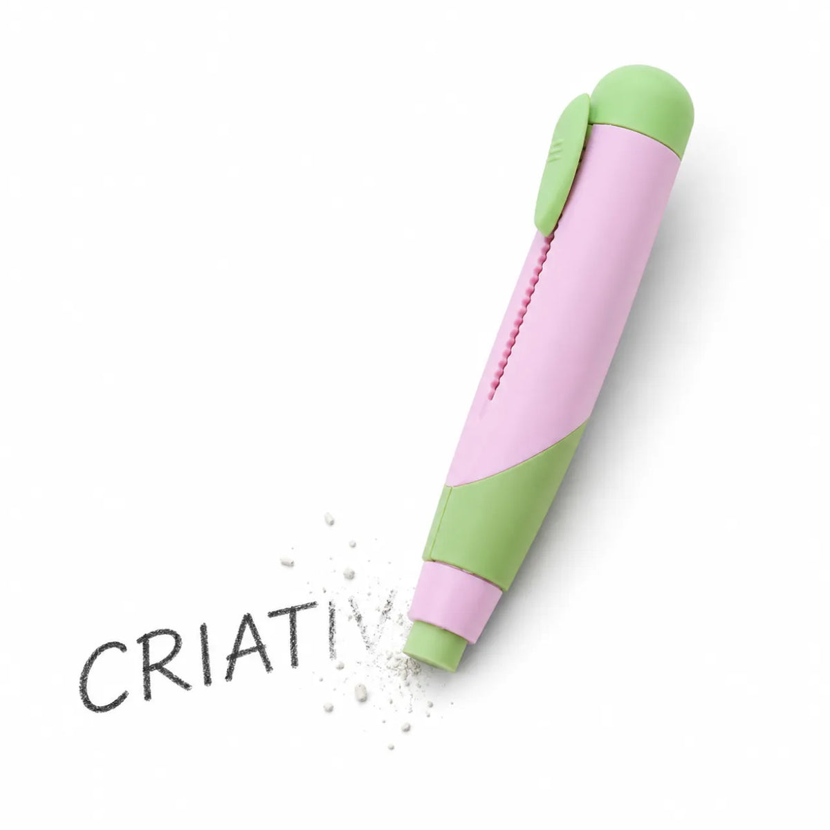Caneta Borracha Retrátil Tons Pastel Molin