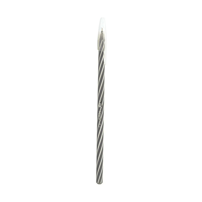 Caneta Esferográfica Spiro 0,7mm Preta Cis
