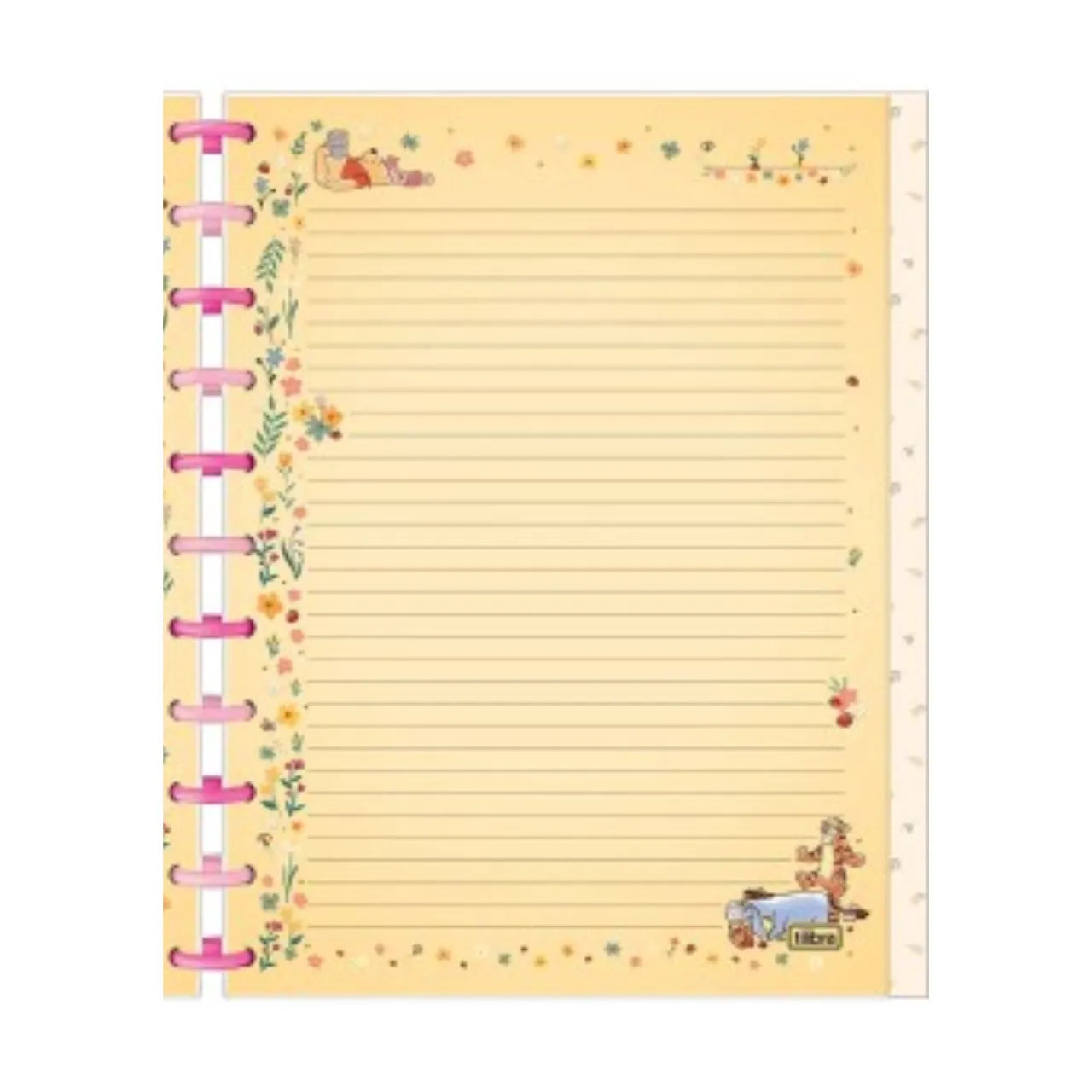 Caderno Tilidisco Universitário 10 Matérias Tilibra Pooh