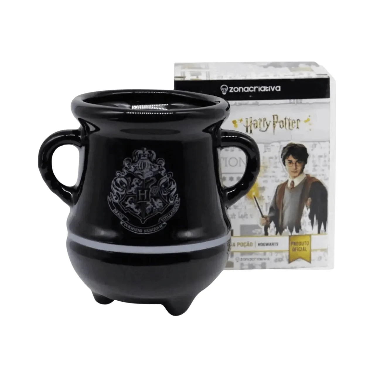 Caneca 3D Poção 350ml Cerâmica Zona Criativa Harry Potter